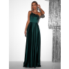Smaragdové večerné dlhé šaty TOBEN