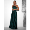 Smaragdové večerné dlhé šaty TOBEN