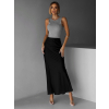 Šedé elegantní body VUONG s mašlemi (Veľkosť ONESIZE)