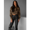 Leopardí krátká košile MODEST (Veľkosť M/L)
