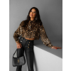 Leopardí krátká košile MODEST (Veľkosť M/L)