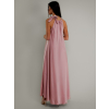 118437 8 staroruzove satenove dlouhe maxi saty coralline