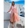 118458 4 svetle ruzove satenove saty woman s dlouhym rukavem