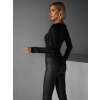 Černé elegantní body LAVANDA (Veľkosť ONESIZE)