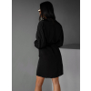 Čierne košeľové šaty JANDROSI