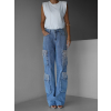 119313 4 modre cargo wide leg dziny volkmar s kaminky