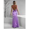 Fialové dlhé spoločenské šaty LIFOSA