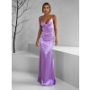 Fialové dlhé spoločenské šaty LIFOSA