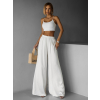 Bílý basic top ARRAXE na špagetová ramínka (Veľkosť ONESIZE)