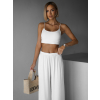 Bílý basic top ARRAXE na špagetová ramínka (Veľkosť ONESIZE)