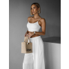Bílý basic top ARRAXE na špagetová ramínka (Veľkosť ONESIZE)