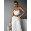 Bílý basic top ARRAXE na špagetová ramínka (Veľkosť ONESIZE)