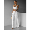 Bílý basic top ARRAXE na špagetová ramínka (Veľkosť ONESIZE)