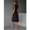 Černé elegantní basic šaty NEVILLA (Veľkosť ONESIZE)