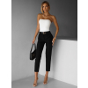 Bílé basic body CRISTON bez ramínek (Veľkosť ONESIZE)
