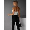 Bílé basic body CRISTON bez ramínek (Veľkosť ONESIZE)
