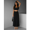 Čierna áčková sukňa AJOONI