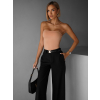 Hnědé basic body CRISTON bez ramínek (Veľkosť ONESIZE)