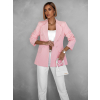 Svetloružové sako BETTYA s gombíkmi