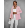 Svetloružové sako BETTYA s gombíkmi