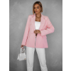 Svetloružové sako BETTYA s gombíkmi
