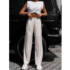Biele ľahké letné nohavice MYSARIA