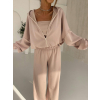 123671 1 bezova stylova teplakova souprava beaun s topem