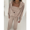 123671 2 bezova stylova teplakova souprava beaun s topem