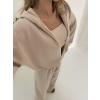 123671 4 bezova stylova teplakova souprava beaun s topem