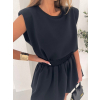 123677 5 cerny teplakovy stylovy komplet tappy se sukni