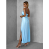 Svetlomodré elegantné šaty SAURANA