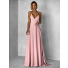 123893 1 staroruzove dlouhe elegantni saty damiano