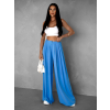 Svetlomodré široké wide leg nohavice VATIKA