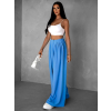 Svetlomodré široké wide leg nohavice VATIKA