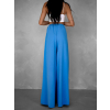 Svetlomodré široké wide leg nohavice VATIKA