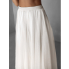 Krémová tylová dlhá sukňa LETTEW