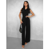 Čierny elegantný dlhý overal LUDERITZ