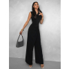 Čierny elegantný dlhý overal LUDERITZ