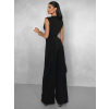Čierny elegantný dlhý overal LUDERITZ