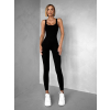 Čierny rebrovaný overal KENBERG