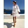 Biela letná tunika ERNEST na plavky