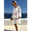 Biela letná tunika ERNEST na plavky