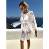 Biela letná tunika ERNEST na plavky
