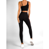 Čierne basic športové elastické legíny AVOSIA
