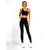 Čierne basic športové elastické legíny AVOSIA