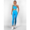 Modrý elastický športový komplet TENEBA