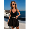 Černé elegantní body WARDROF na ramínka (Veľkosť M/L)