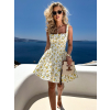 Kvetinové kvetinové krátke šaty NEXPOLL