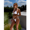 Biele dvojdielne plavky bikiny ZUREX