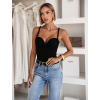 Černé elegantní body STRONYA (Veľkosť M/L)